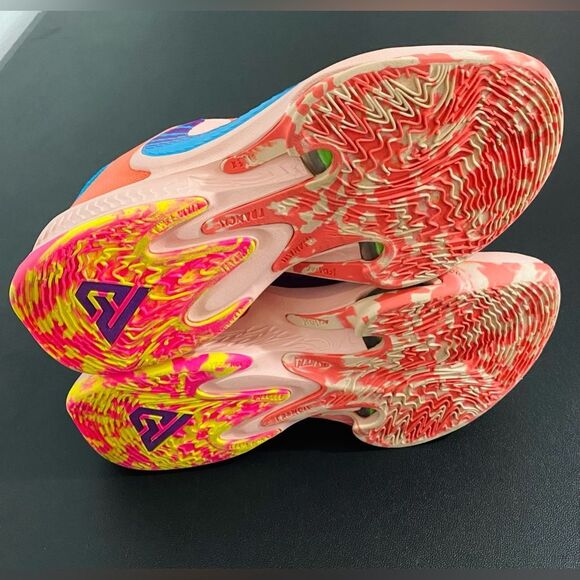 Nike Zoom Freak 4 Barrier Reef Basketball Sneakers Shoes DQ3824-500 - Picture 11 of 13